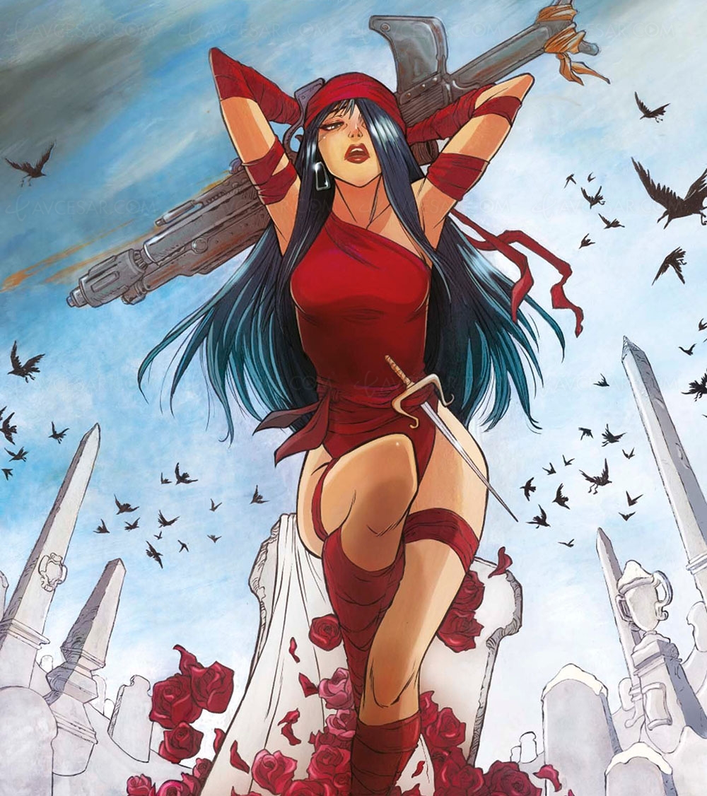 Zach Snyder fan d’Elektra version Frank&nbsp;Miller