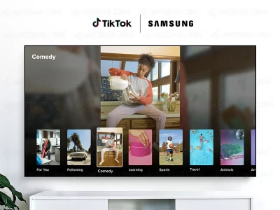 tiktok-disponible-sur-les-samsung-smart-tv-et-videoprojecteurs-the-premiere