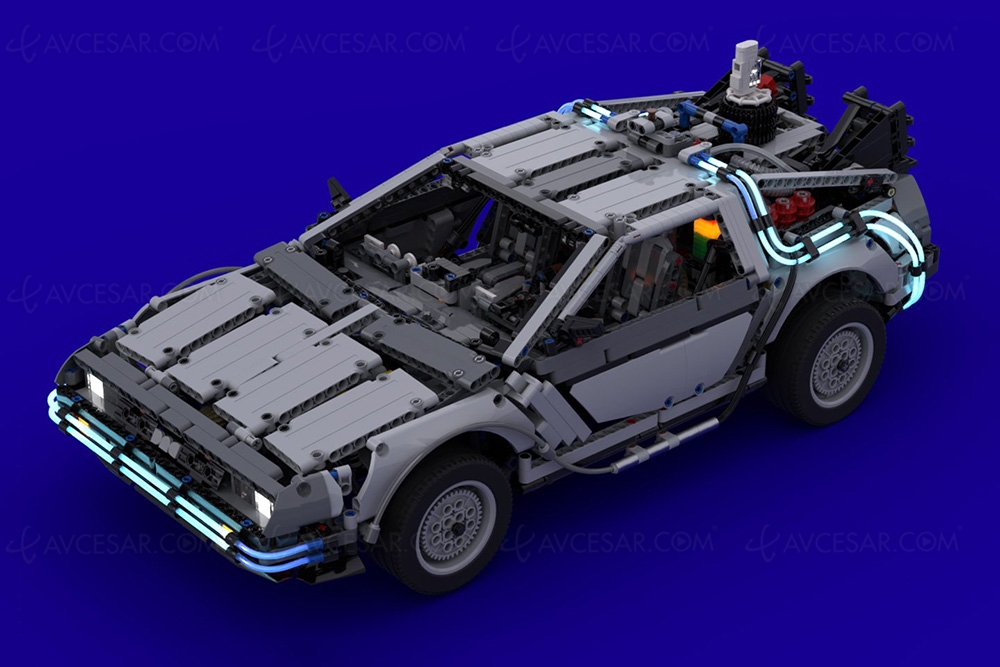 Découvre comment construire une DeLorean de .. - ToyPro
