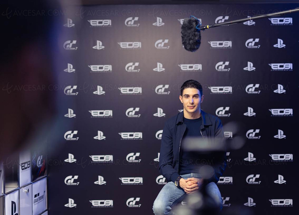 Esteban Ocon, ambassadeur de Gran Turismo&nbsp;7 PS4/PS5 en&nbsp;France