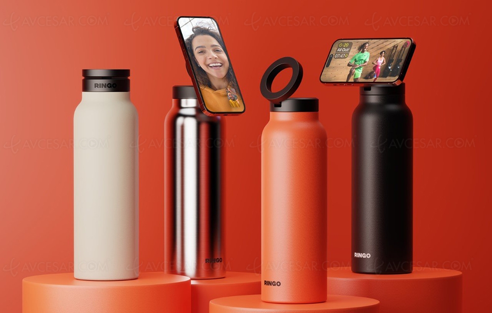 Ce thermos est… un support pour&nbsp;iPhone&nbsp;!