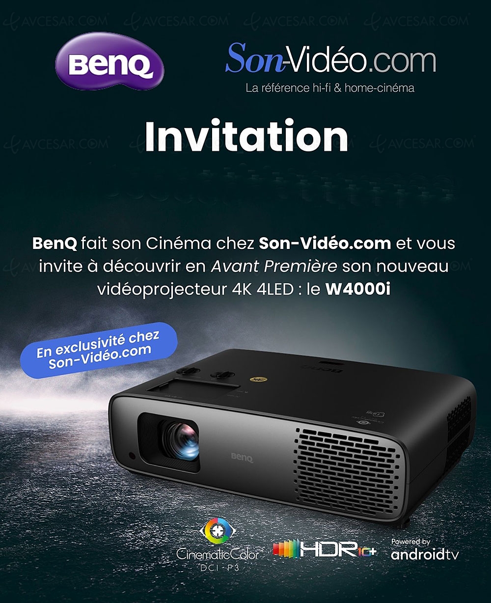 Vidéoprojecteur BENQ W4000i