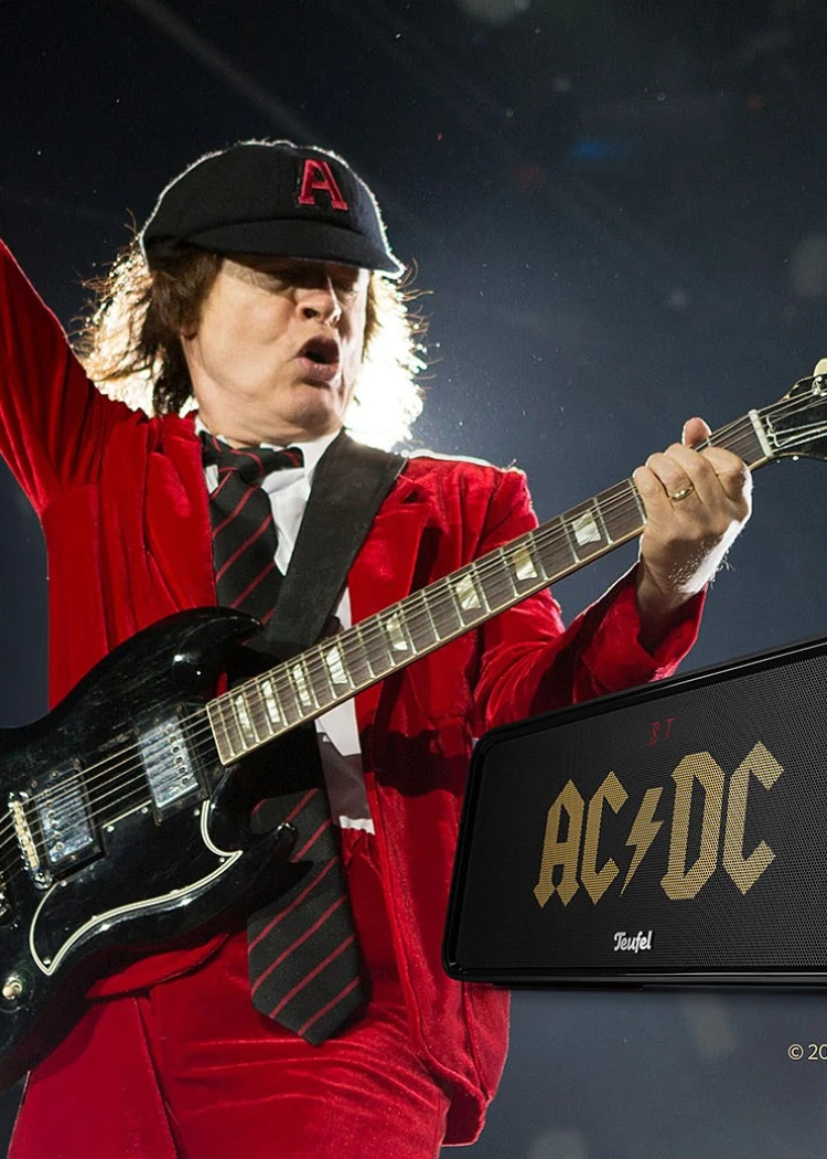 Teufel Boomster AC/DC Edition, Bluetooth APT&#8209;X&nbsp;d&#039;enfer