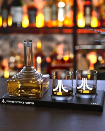 Rétro-alcoolo, la carafe à whisky&nbsp;Atari