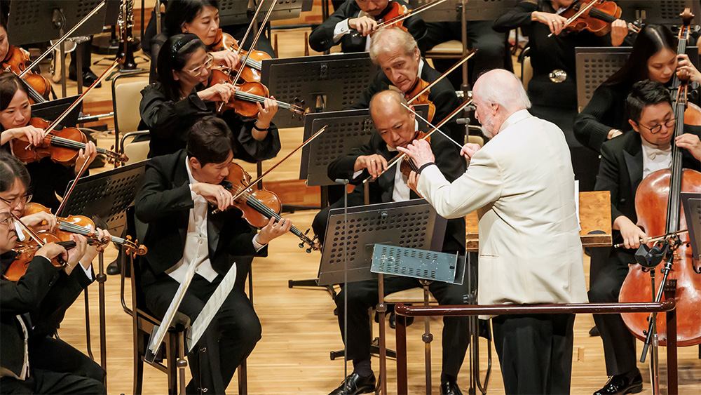 John Williams in Tokyo, le 27 décembre