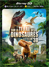 Sur la terre des dinosaures, le film 3D en Blu Ray : Sur la terre des  dinosaures, le Film 3D Combo Blu-Ray 3D + DVD - AlloCiné